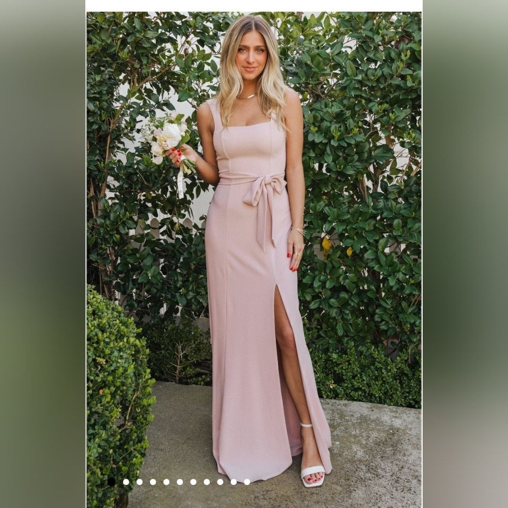 Show Me Your Mumu Paris Gown Dusty Blush Medium